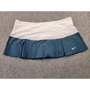 Nike Woven Pleated Tennis Skirt Womens XL Pull On Skort Outdoor Sports Dri Fit